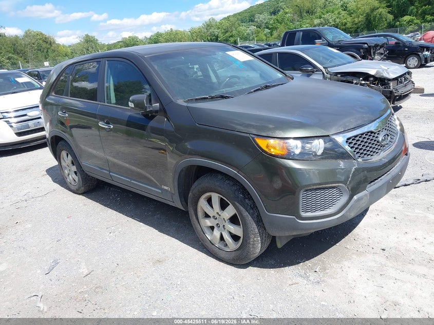 2012 Kia Sorento VIN 5XYKTCA68CG265848 IAAI salvage auction — NORMAL WEAR, Clear (Virginia), sold $650 on 2026-07-14 (photo 1)