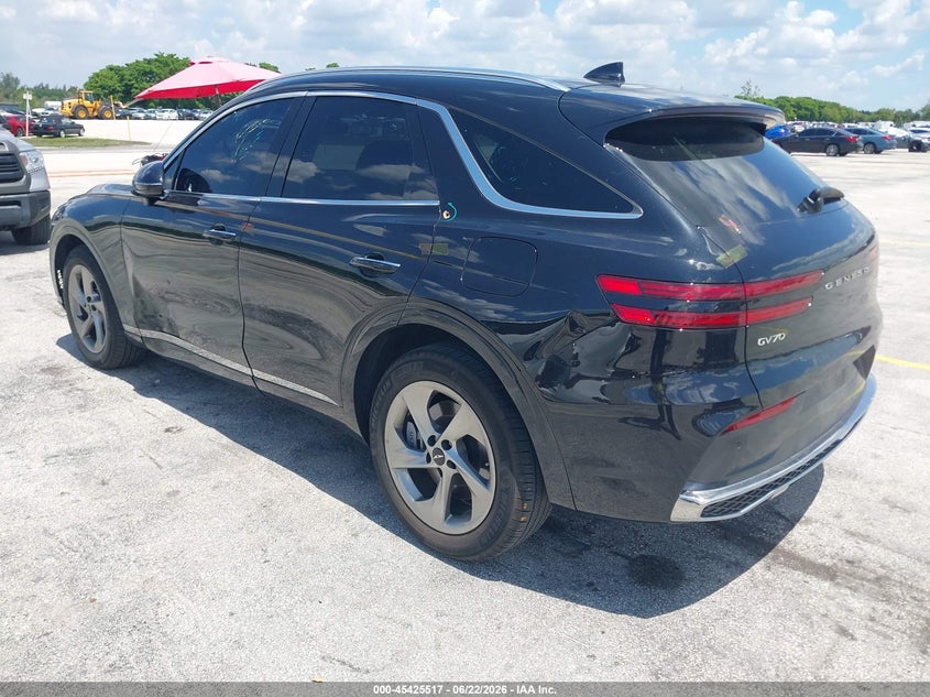 2026 Genesis Gv70 VIN 5NMMADTB3TH056912 IAAI salvage auction — VANDALISM, Enterprise Vehicles Clear Only (Florida), sold $28,100 on 2026-07-16 (photo 3)