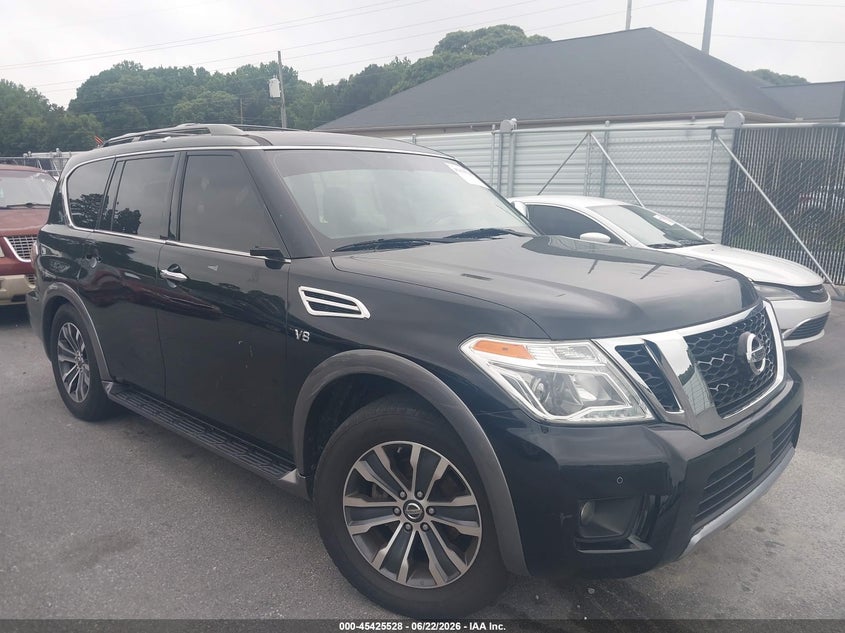 2018 Nissan Armada VIN JN8AY2NC7JX500052 IAAI salvage auction — NORMAL WEAR, Repossession Paperwork (Georgia), sold $525 on 2026-07-29 (photo 1)