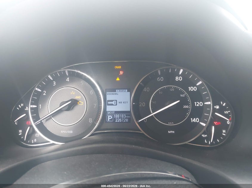 2018 Nissan Armada VIN JN8AY2NC7JX500052 IAAI salvage auction — NORMAL WEAR, Repossession Paperwork (Georgia), sold $525 on 2026-07-29 (photo 7)