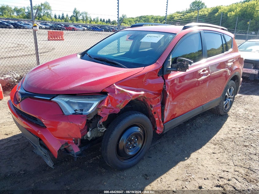 2017 Toyota Rav 4 VIN JTMZFREV6HJ123032 IAAI salvage auction — LEFT FRONT, Salvage (Illinois), sold $4,000 on 2026-07-09 (photo 2)