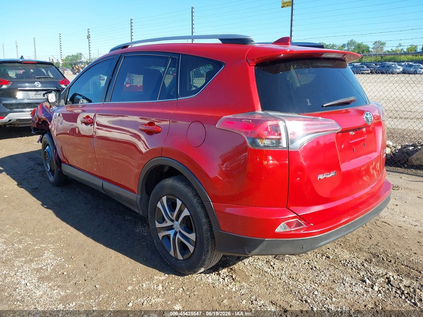 2017 Toyota Rav 4 VIN JTMZFREV6HJ123032 IAAI salvage auction — LEFT FRONT, Salvage (Illinois), sold $4,000 on 2026-07-09 (photo 3)