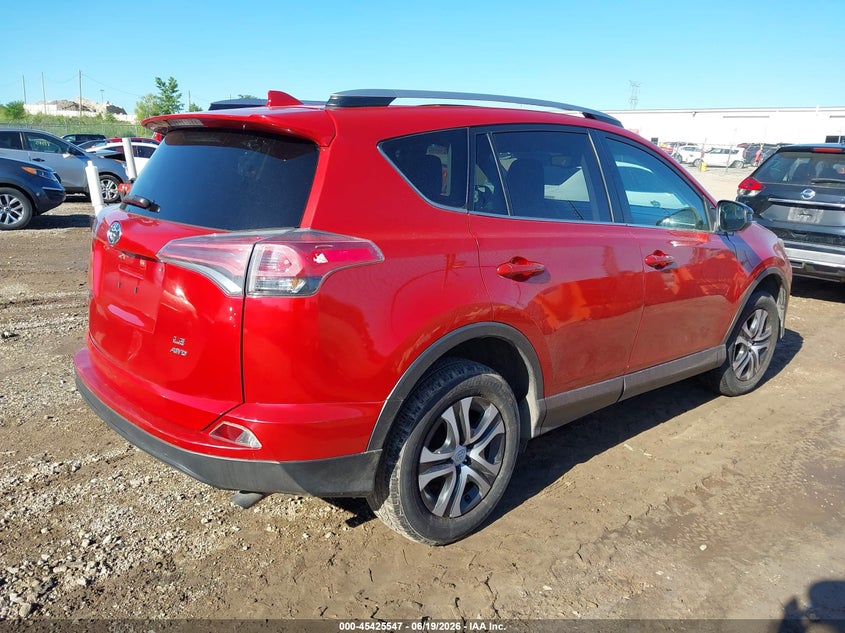 2017 Toyota Rav 4 VIN JTMZFREV6HJ123032 IAAI salvage auction — LEFT FRONT, Salvage (Illinois), sold $4,000 on 2026-07-09 (photo 4)