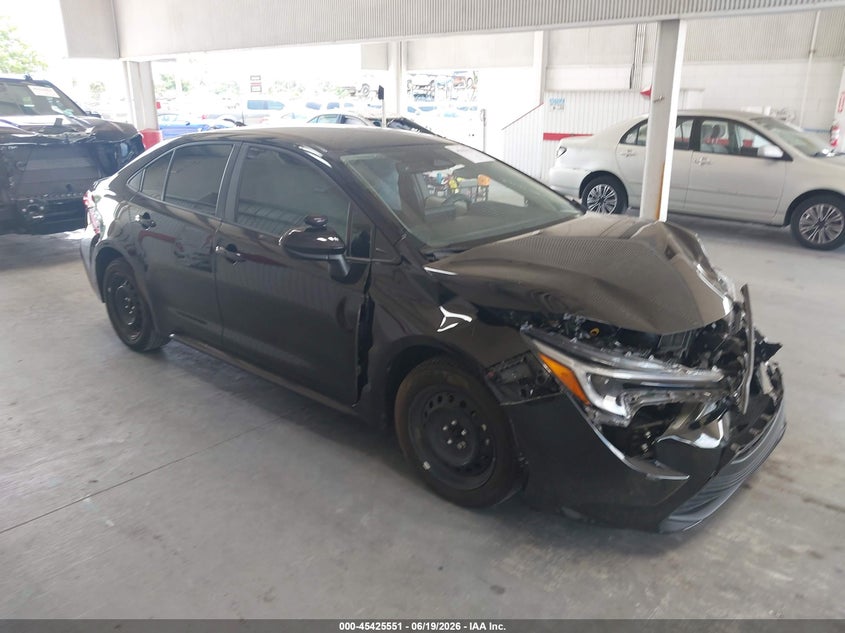 2025 Toyota Corolla VIN JTDBCMFE3SJ039057 IAAI salvage auction — FRONT END, Salvage Title, sold $6,000 on 2026-07-22 (photo 1)