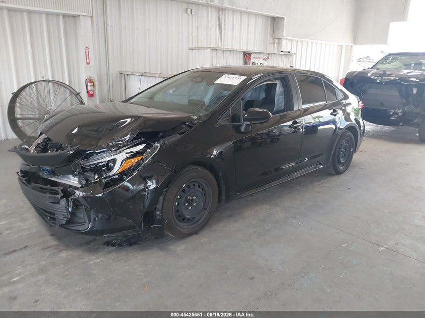 2025 Toyota Corolla VIN JTDBCMFE3SJ039057 IAAI salvage auction — FRONT END, Salvage Title, sold $6,000 on 2026-07-22 (photo 2)