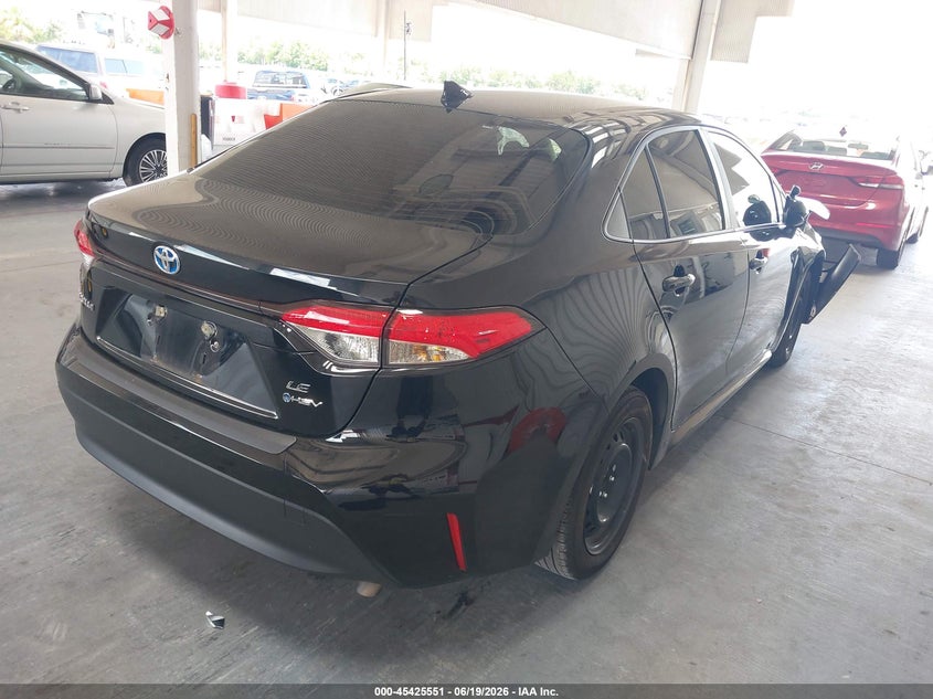 2025 Toyota Corolla VIN JTDBCMFE3SJ039057 IAAI salvage auction — FRONT END, Salvage Title, sold $6,000 on 2026-07-22 (photo 4)