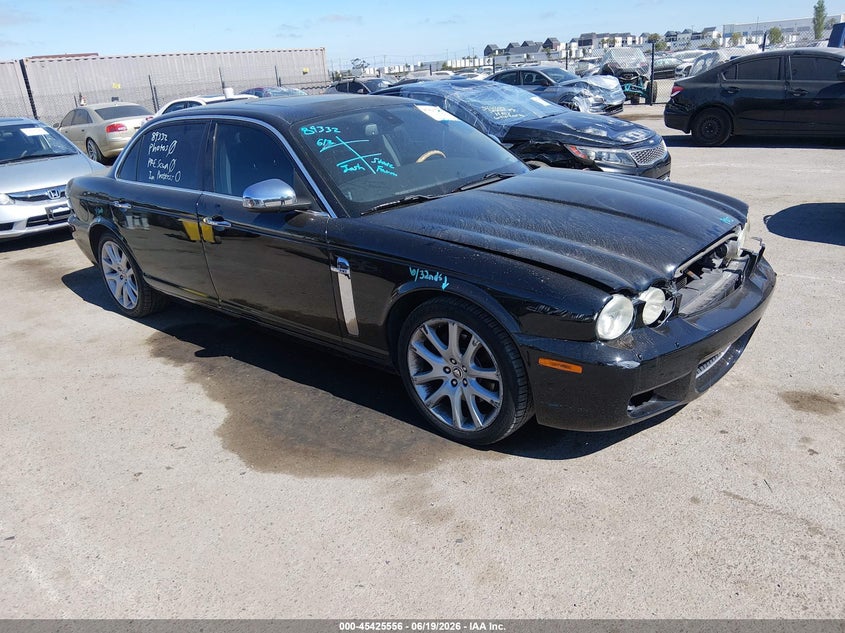 2008 Jaguar Xj series VIN SAJWA79B78SH23062 IAAI salvage auction — FRONT END, Salvage (California), sold $525 on 2026-07-29 (photo 1)
