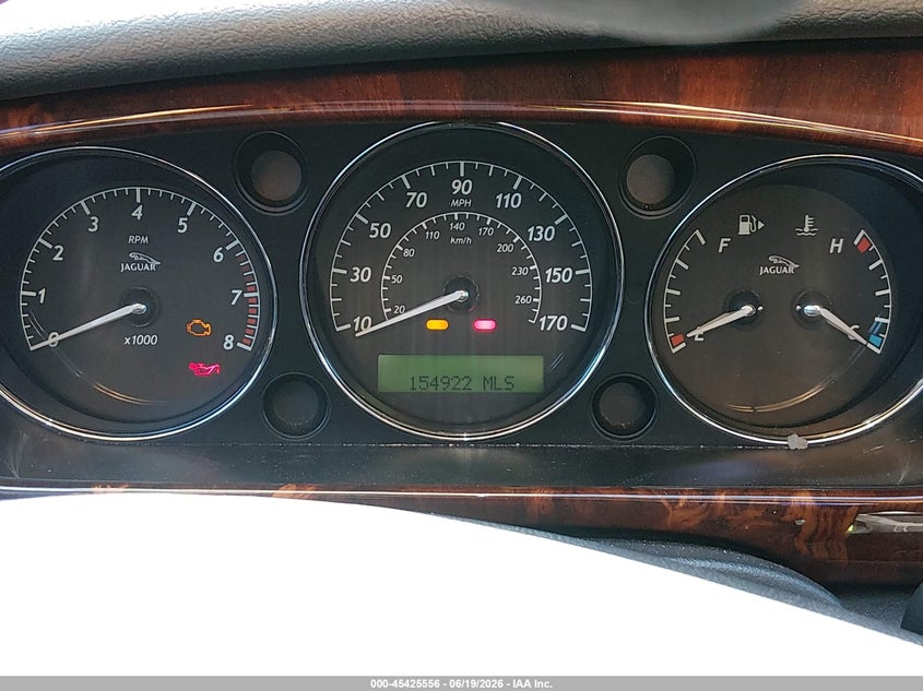 2008 Jaguar Xj series VIN SAJWA79B78SH23062 IAAI salvage auction — FRONT END, Salvage (California), sold $525 on 2026-07-29 (photo 7)