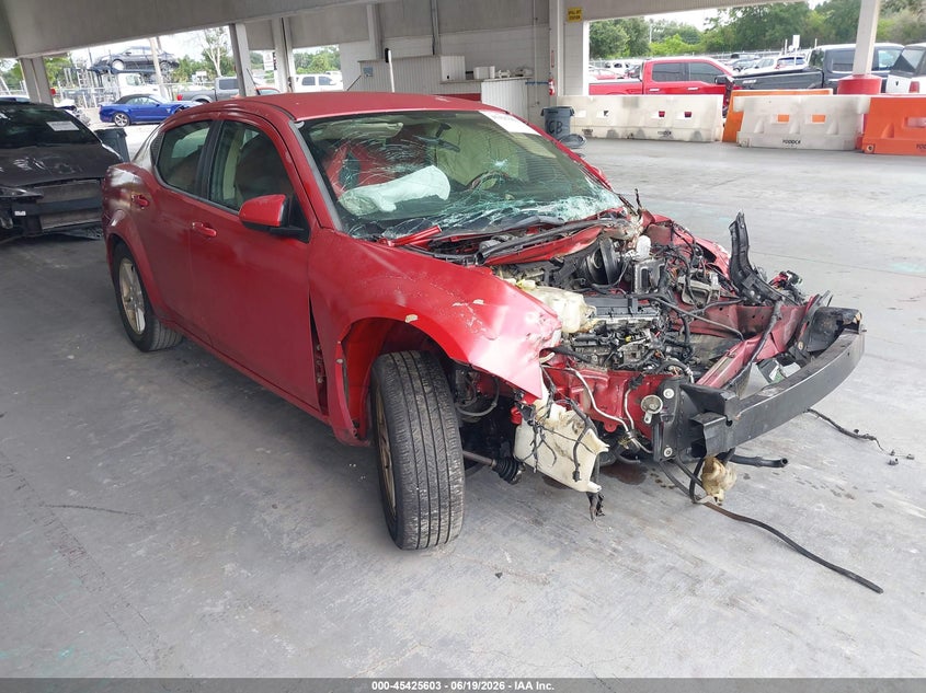 2011 Dodge Avenger VIN 1B3BD1FB6BN536941 IAAI salvage auction — ALL OVER, Rebuildable (Florida), sold $325 on 2026-07-09 (photo 1)