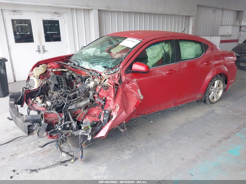 2011 Dodge Avenger VIN 1B3BD1FB6BN536941 IAAI salvage auction — ALL OVER, Rebuildable (Florida), sold $325 on 2026-07-09 (photo 2)