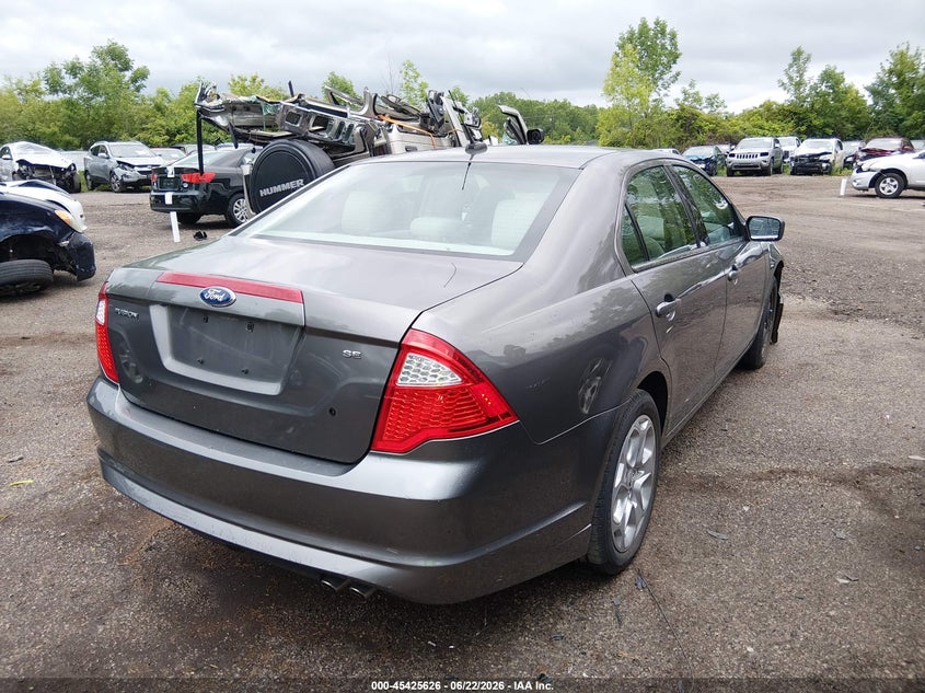 2011 Ford Fusion VIN 3FAHP0HA3BR138233 IAAI salvage auction — RIGHT FRONT, Salvage (Ohio), sold $600 on 2026-07-09 (photo 4)
