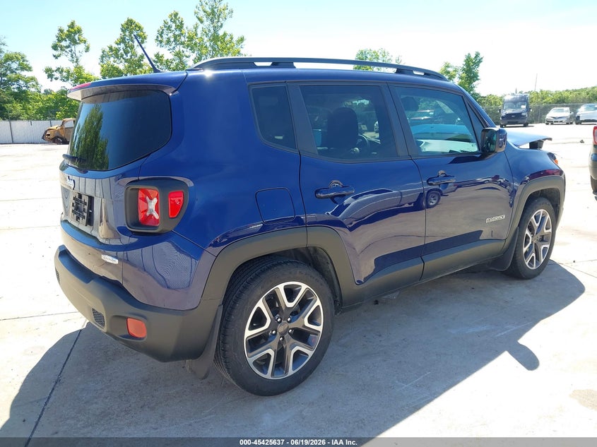 2016 Jeep Renegade VIN ZACCJABT2GPE17454 IAAI salvage auction — FRONT END, Salvage (Missouri), sold $1,900 on 2026-07-28 (photo 4)
