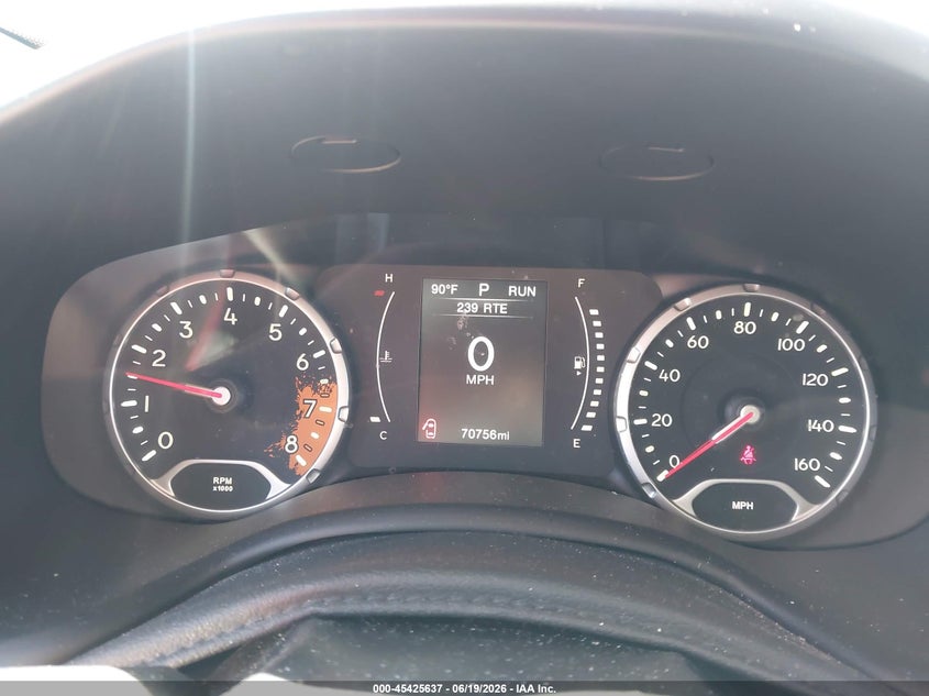 2016 Jeep Renegade VIN ZACCJABT2GPE17454 IAAI salvage auction — FRONT END, Salvage (Missouri), sold $1,900 on 2026-07-28 (photo 7)