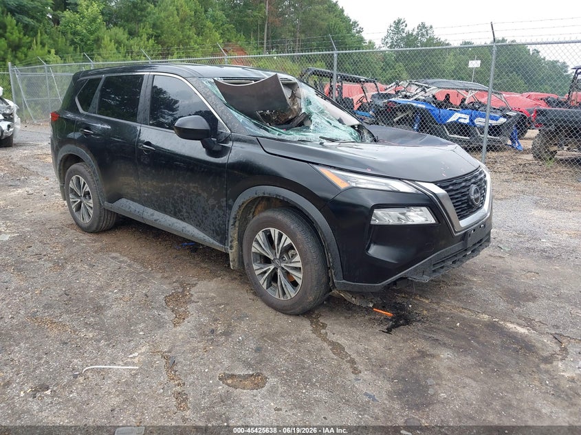 2023 Nissan Rogue VIN JN8BT3BAXPW436129 IAAI salvage auction — SIDE, Salvage Title, sold $2,800 on 2026-08-26 (photo 1)