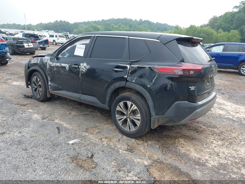 2023 Nissan Rogue VIN JN8BT3BAXPW436129 IAAI salvage auction — SIDE, Salvage Title, sold $2,800 on 2026-08-26 (photo 3)