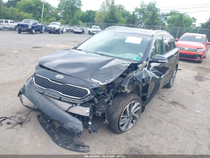 2017 Kia Niro VIN KNDCE3LCXH5059044 IAAI salvage auction — FRONT END, Salvage Title, sold $1,250 on 2026-07-28 (photo 2)