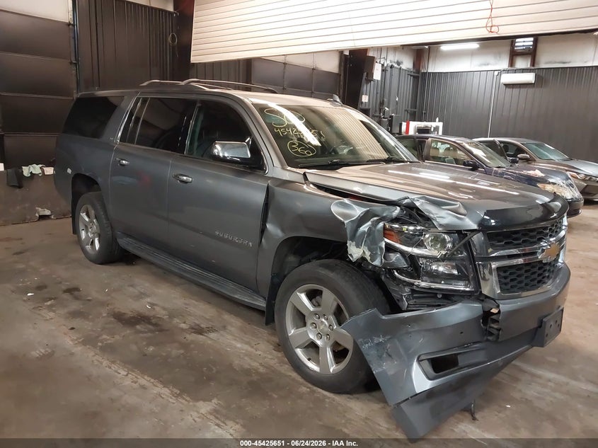 2019 Chevrolet Suburban VIN 1GNSKHKC9KR184689 IAAI salvage auction — RIGHT FRONT, Mv-907A (New York), sold $8,100 on 2026-07-28 (photo 6)