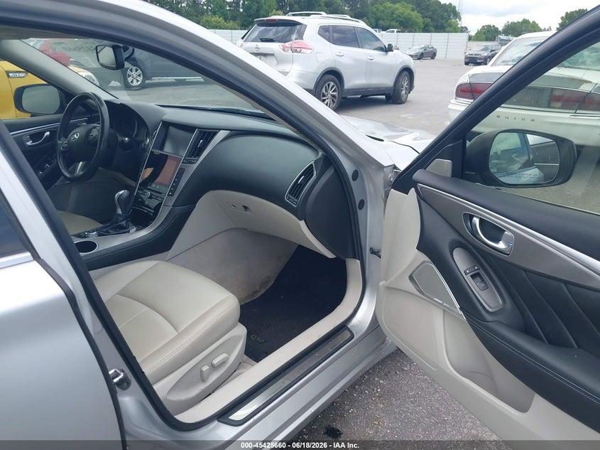 2017 Infiniti Q50 VIN JN1EV7AP5HM731770 IAAI salvage auction — NORMAL WEAR, Repossession Paperwork (Georgia), sold $6,800 on 2026-07-22 (photo 5)