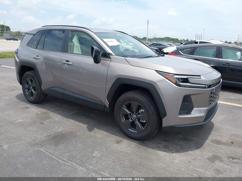 2026 Toyota Rav 4 VIN JTM6DRBVXTD001682 IAAI salvage auction — LEFT SIDE, Salvage Title, sold $19,200 on 2026-07-30 (photo 1)