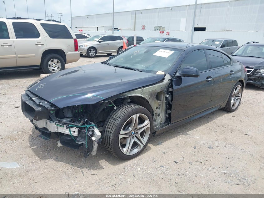 2015 BMW 6er VIN WBA6A0C51FD318268 IAAI salvage auction — FRONT END, Original (Texas), sold $5,500 on 2026-07-23 (photo 2)