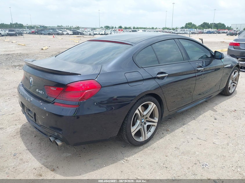 2015 BMW 6er VIN WBA6A0C51FD318268 IAAI salvage auction — FRONT END, Original (Texas), sold $5,500 on 2026-07-23 (photo 4)