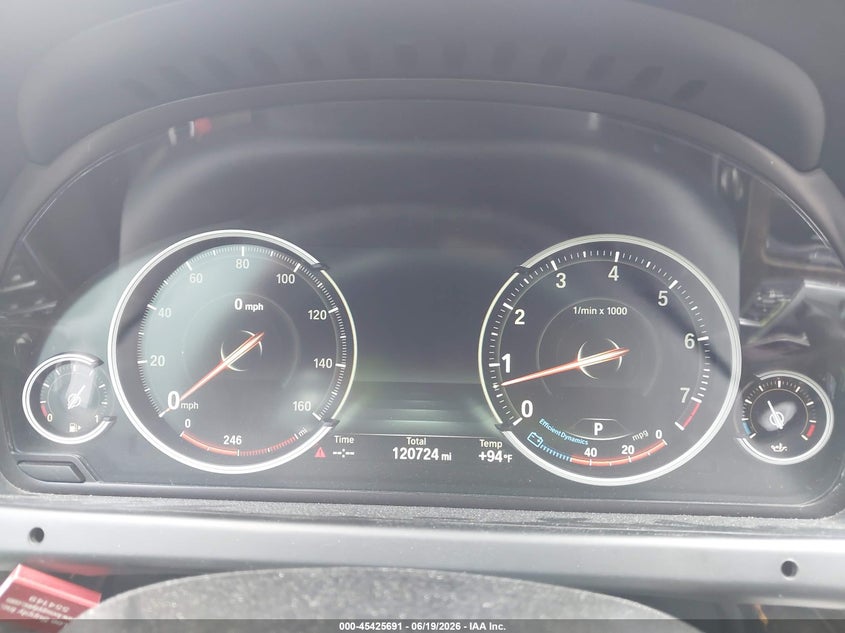 2015 BMW 6er VIN WBA6A0C51FD318268 IAAI salvage auction — FRONT END, Original (Texas), sold $5,500 on 2026-07-23 (photo 7)
