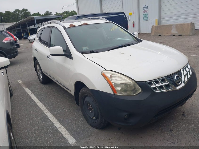 2011 Nissan Rogue VIN JN8AS5MV2BW255495 IAAI salvage auction — NORMAL WEAR, Clear (New Jersey), sold $450 on 2026-07-28 (photo 1)