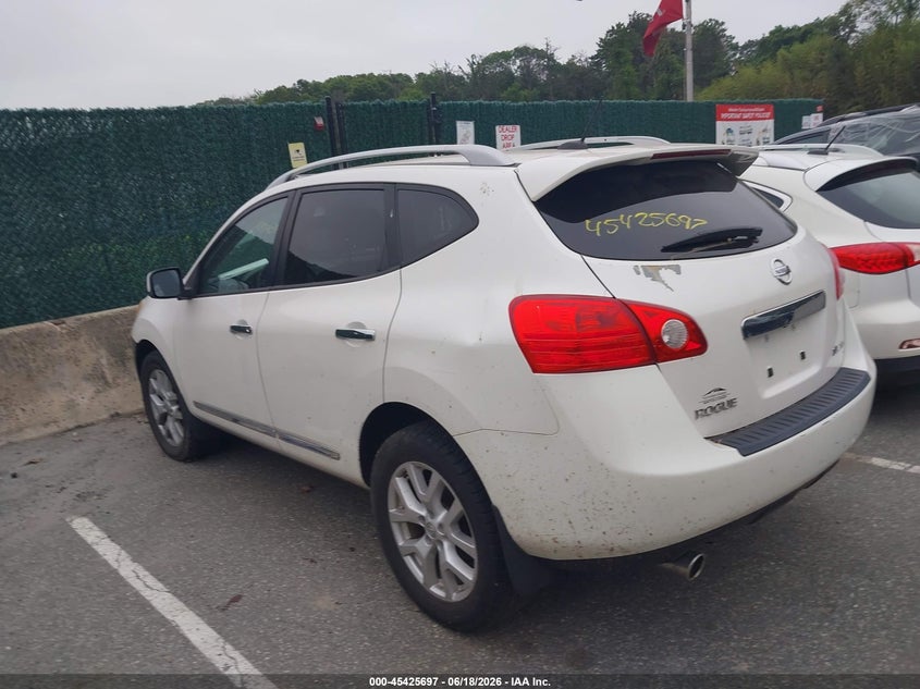 2011 Nissan Rogue VIN JN8AS5MV2BW255495 IAAI salvage auction — NORMAL WEAR, Clear (New Jersey), sold $450 on 2026-07-28 (photo 3)