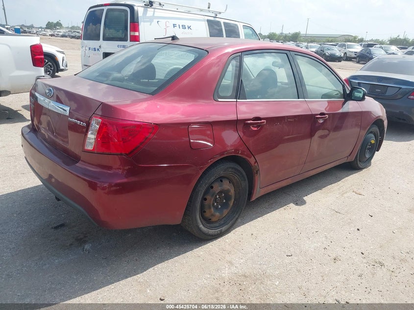 2010 Subaru Impreza VIN JF1GE6A68AH507811 IAAI salvage auction — NORMAL WEAR, Original (Texas), sold $350 on 2026-07-29 (photo 4)