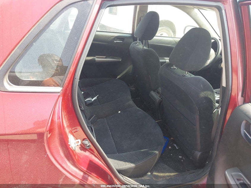 2010 Subaru Impreza VIN JF1GE6A68AH507811 IAAI salvage auction — NORMAL WEAR, Original (Texas), sold $350 on 2026-07-29 (photo 8)