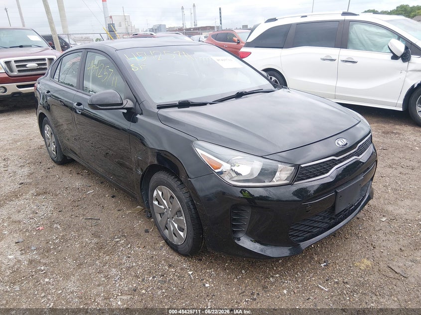 2019 Kia Rio VIN 3KPA24AB5KE214465 IAAI salvage auction — THEFT, Clear (Indiana), sold $1,950 on 2026-07-18 (photo 1)