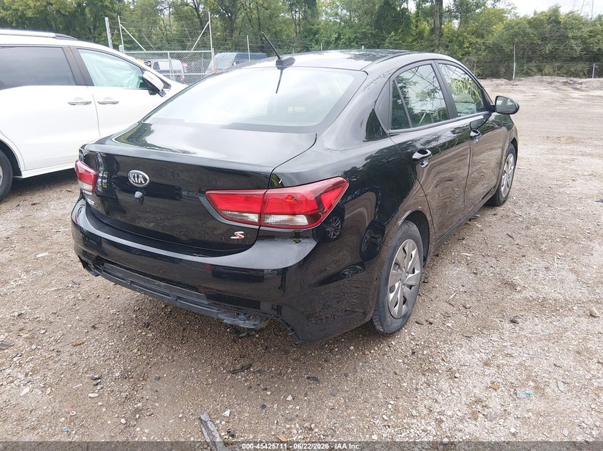 2019 Kia Rio VIN 3KPA24AB5KE214465 IAAI salvage auction — THEFT, Clear (Indiana), sold $1,950 on 2026-07-18 (photo 4)