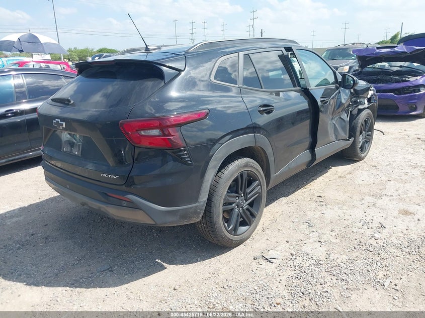 2024 Chevrolet Trax VIN KL77LKE20RC170766 IAAI salvage auction — RIGHT SIDE, Salvage (Texas), sold $6,975 on 2026-07-27 (photo 4)