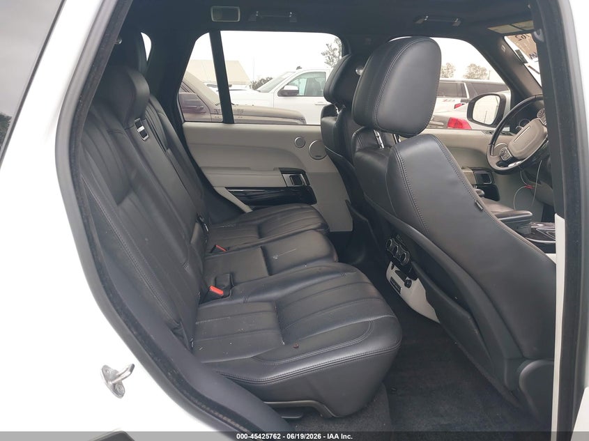 2016 Land rover RANGE ROVER VIN SALGS2EF2GA307877 IAAI salvage auction — LEFT FRONT, Salvage Title, sold $3,650 on 2026-07-22 (photo 8)