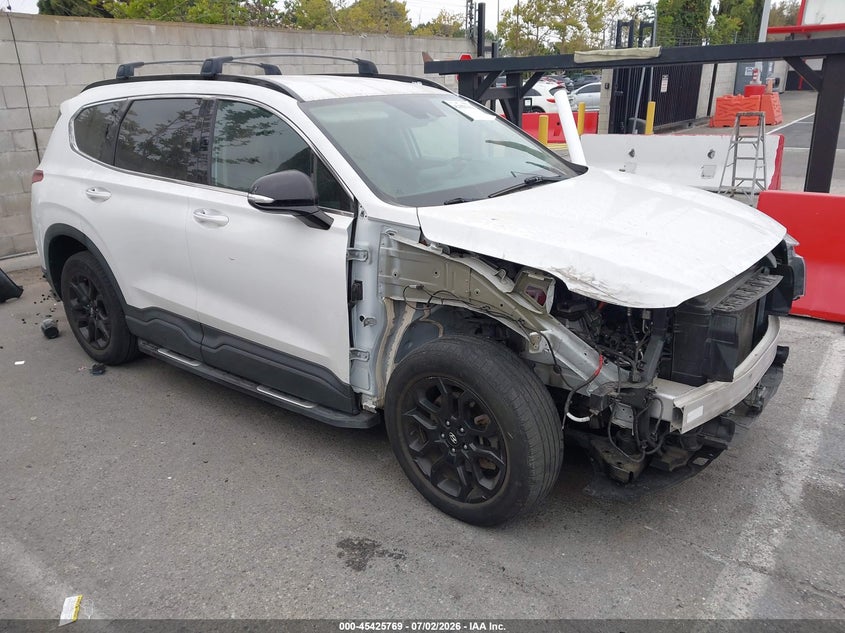 2022 Hyundai Santa fe VIN 5NMS64AJ8NH421090 IAAI salvage auction — FRONT END, Salvage Title, sold $5,100 on 2026-08-27 (photo 1)