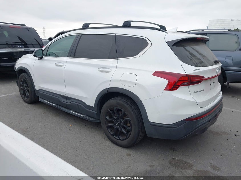 2022 Hyundai Santa fe VIN 5NMS64AJ8NH421090 IAAI salvage auction — FRONT END, Salvage Title, sold $5,100 on 2026-08-27 (photo 3)