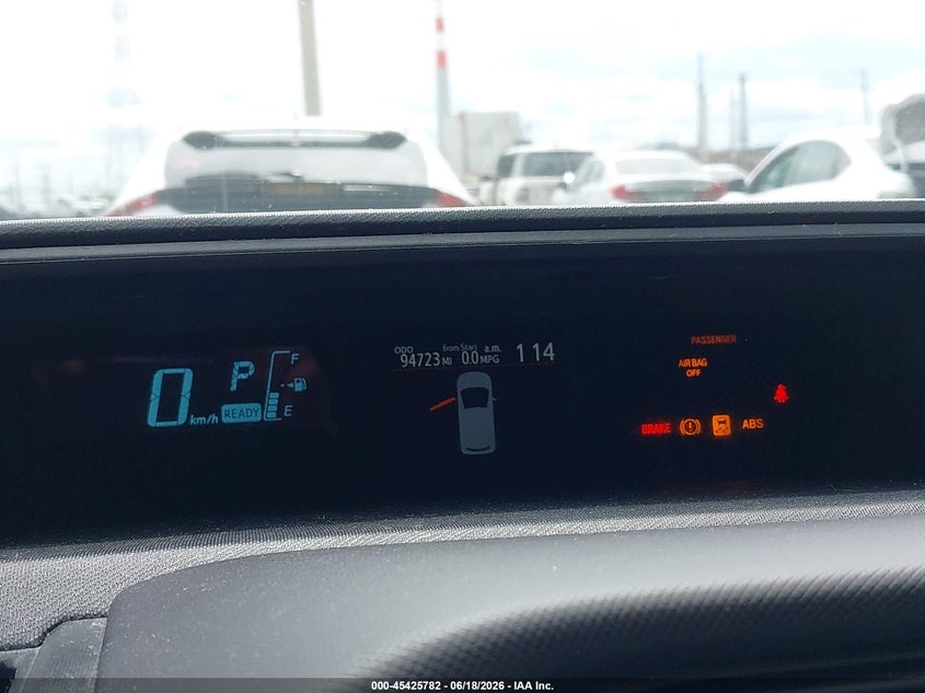 2014 Toyota Prius c VIN JTDKDTB34E1075887 IAAI salvage auction — FRONT END, Clear (Indiana), sold $3,000 on 2026-07-15 (photo 7)