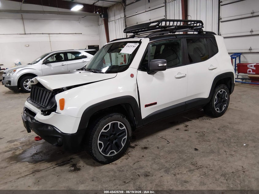 2016 Jeep Renegade VIN ZACCJBCT7GPD85833 IAAI salvage auction — FRONT END, Salvage (Iowa), sold $50 on 2026-07-28 (photo 2)