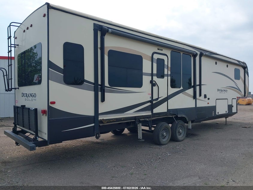2018 Keystone rv Gold series m-g384rl VIN 4EZFV3823J6069524 IAAI salvage auction — SIDE, Certificate Of Title (Montana), sold $550 on 2026-09-03 (photo 4)