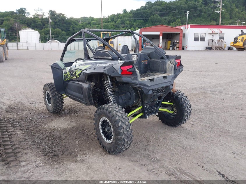 2024 Kawasaki Teryx VIN JKARFCC11RB503687 IAAI salvage auction — FRONT END, Salvage Title, sold $7,400 on 2026-08-18 (photo 3)