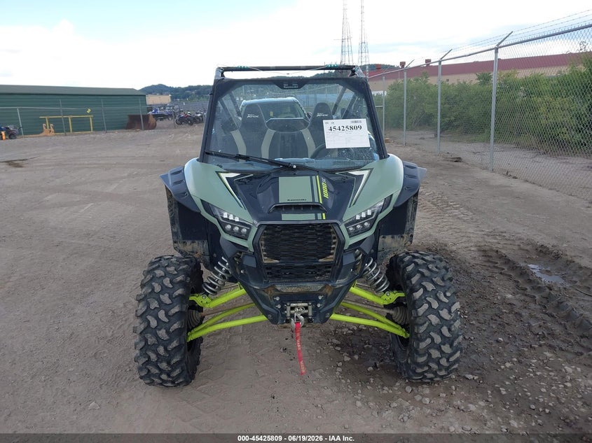 2024 Kawasaki Teryx VIN JKARFCC11RB503687 IAAI salvage auction — FRONT END, Salvage Title, sold $7,400 on 2026-08-18 (photo 5)