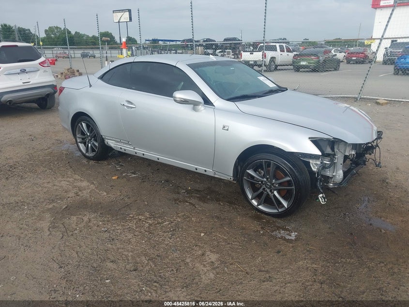 2014 Lexus Is VIN JTHFF2C20E2529816 IAAI salvage auction — FRONT END, Clear (Arkansas), sold $3,150 on 2026-07-29 (photo 1)