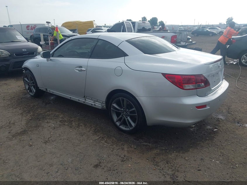 2014 Lexus Is VIN JTHFF2C20E2529816 IAAI salvage auction — FRONT END, Clear (Arkansas), sold $3,150 on 2026-07-29 (photo 3)