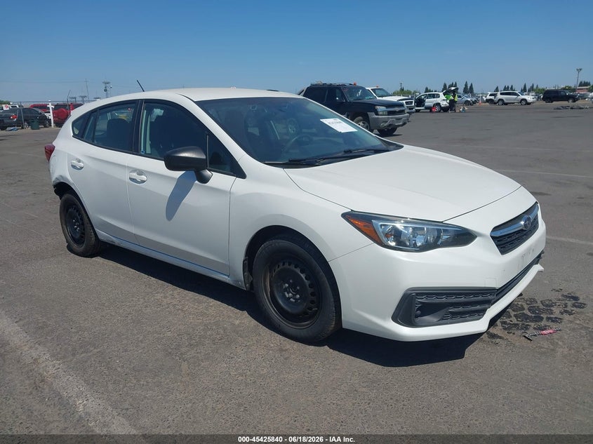 2022 Subaru Impreza VIN 4S3GTAB60N3700751 IAAI salvage auction — RIGHT REAR, Salvage Title, sold $4,375 on 2026-07-22 (photo 1)