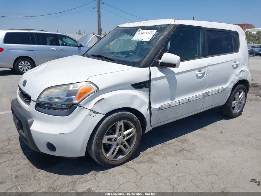 2011 Kia Soul VIN KNDJT2A23B7331320 IAAI salvage auction — ROLLOVER, Salvage (California), sold $225 on 2026-07-15 (photo 2)