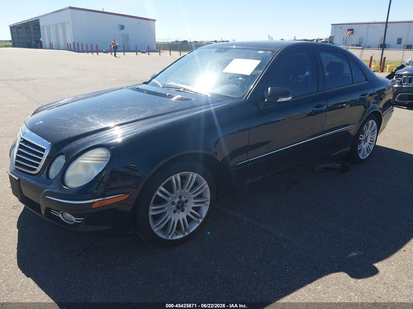 2008 Mercedes-benz E-class VIN WDBUF87X18B246197 IAAI salvage auction — LEFT FRONT, Clear (Minnesota), sold $325 on 2026-07-29 (photo 2)