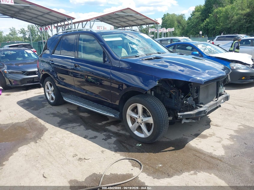 2016 Mercedes-benz Gle VIN 4JGDA5HB2GA746189 — IAAI salvage auction photo