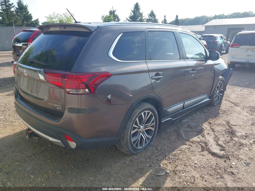 2016 Mitsubishi Outlander VIN JA4JZ4AX8GZ005587 IAAI salvage auction — FRONT END, Junk Bill Of Sale Mv2459 (Wisconsin), sold $375 on 2026-07-22 (photo 4)