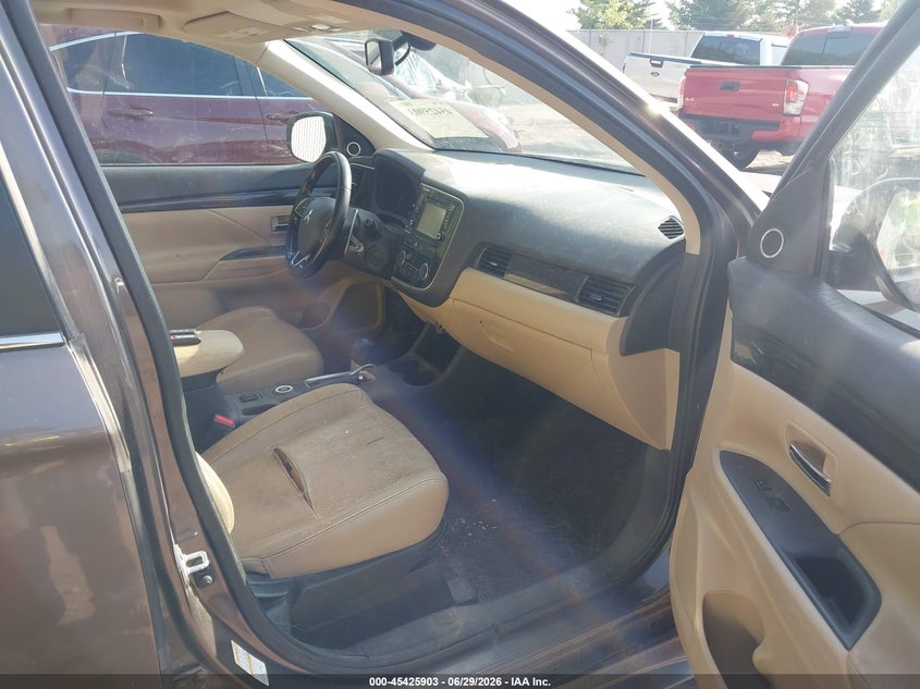 2016 Mitsubishi Outlander VIN JA4JZ4AX8GZ005587 IAAI salvage auction — FRONT END, Junk Bill Of Sale Mv2459 (Wisconsin), sold $375 on 2026-07-22 (photo 5)