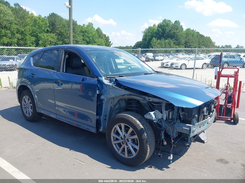 2024 Mazda Cx-5 VIN JM3KFBCM6R0367667 IAAI salvage auction — RIGHT FRONT, Salvage Title, sold $5,100 on 2026-07-29 (photo 1)